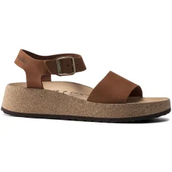 Birkenstock Ankle-Strap Sandals<Glenda Pecan