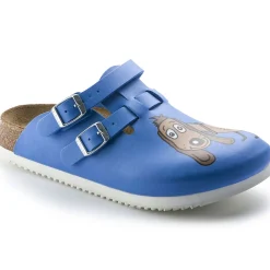 Birkenstock Clogs<Kay Sl Dog Blue Background