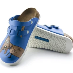 Birkenstock Clogs<Kay Sl Dog Blue Background