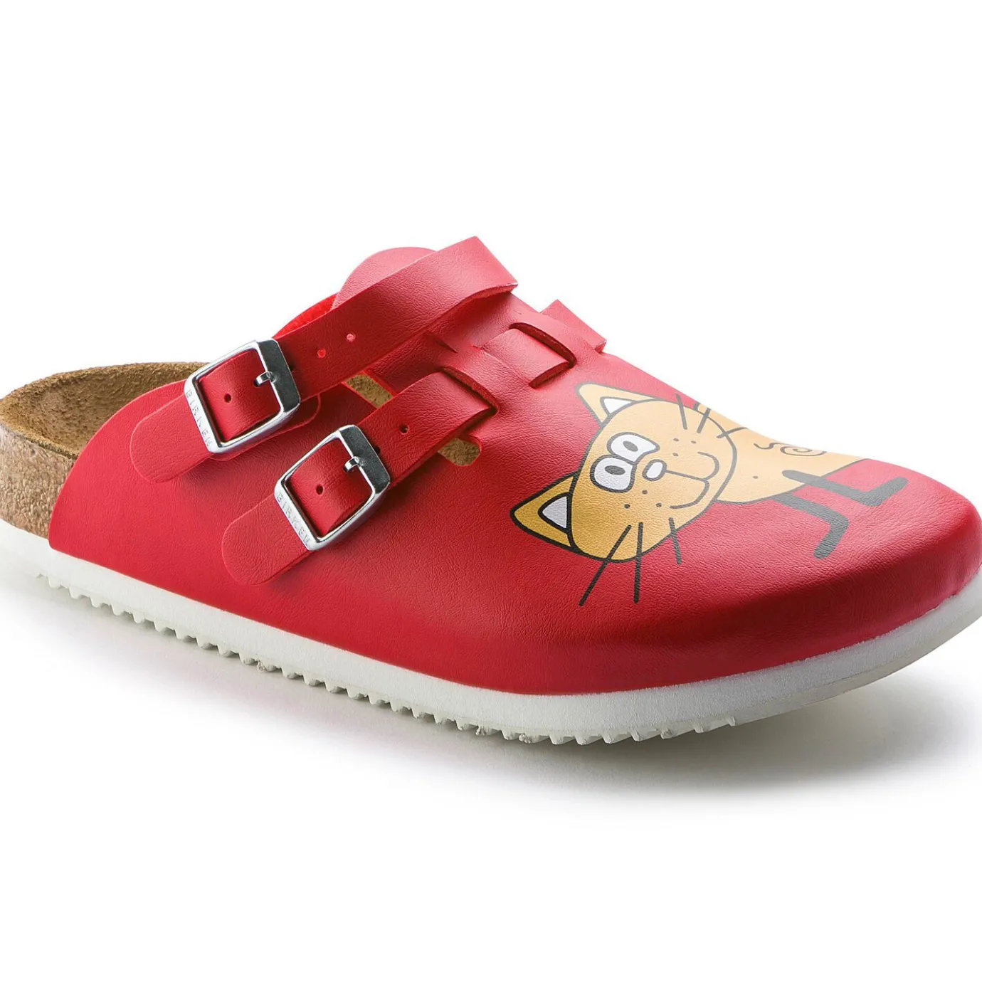 Birkenstock Clogs<Kay Sl Cat Red Background
