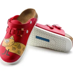 Birkenstock Clogs<Kay Sl Cat Red Background