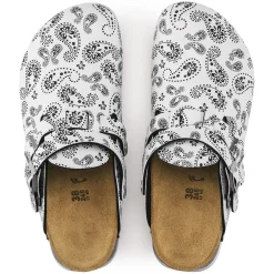 Birkenstock Clogs<Kay Sl Paisley Black/White