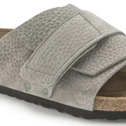 Birkenstock One-Strap Sandals<Kyoto Desert Buck Whale Gray