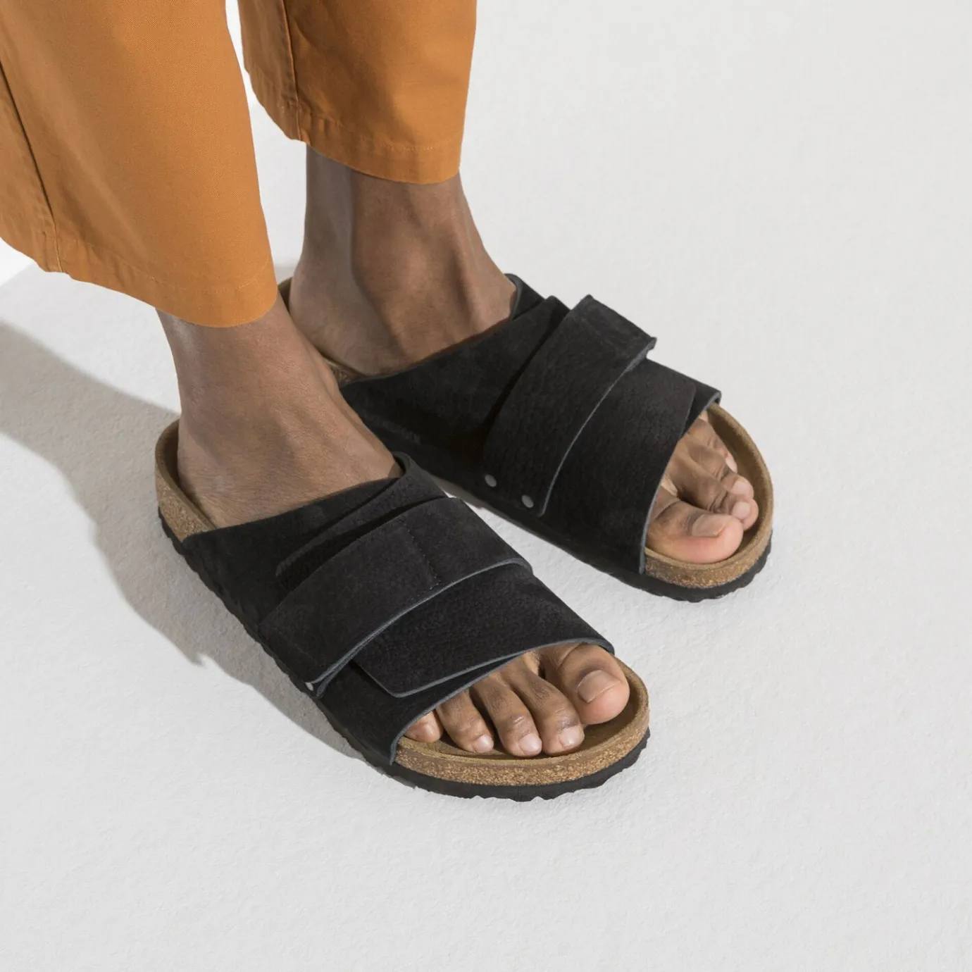 Birkenstock One-Strap Sandals<Kyoto Desert Dust Black