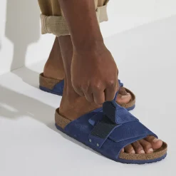 Birkenstock One-Strap Sandals<Kyoto Desert Buck Indigo Blue