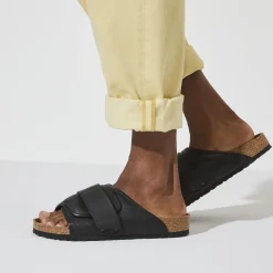 Birkenstock One-Strap Sandals<Kyoto Puff Pack Black