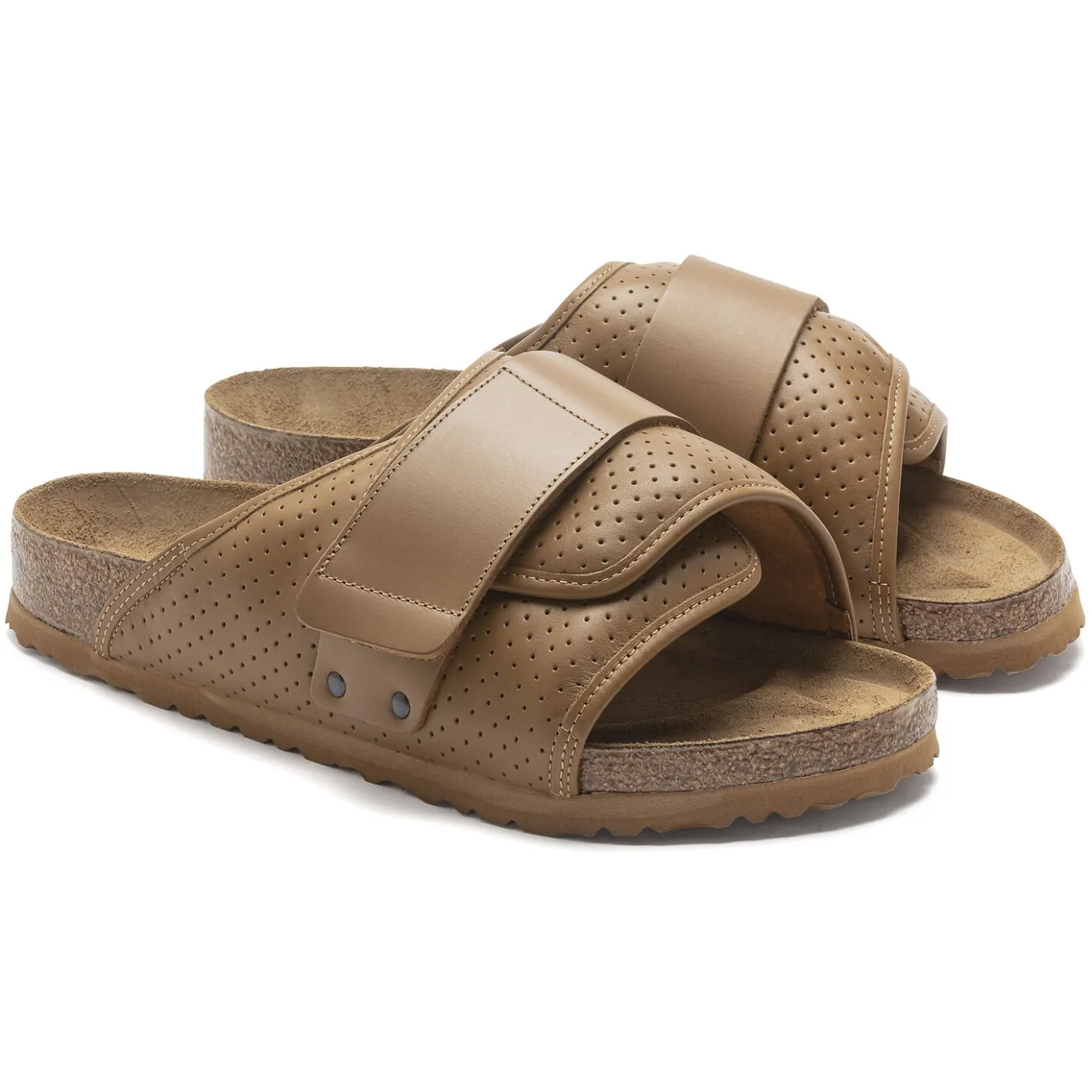 Birkenstock One-Strap Sandals<Kyoto Puff Pack Cork Brown