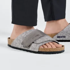 Birkenstock One-Strap Sandals<Kyoto Light Gray