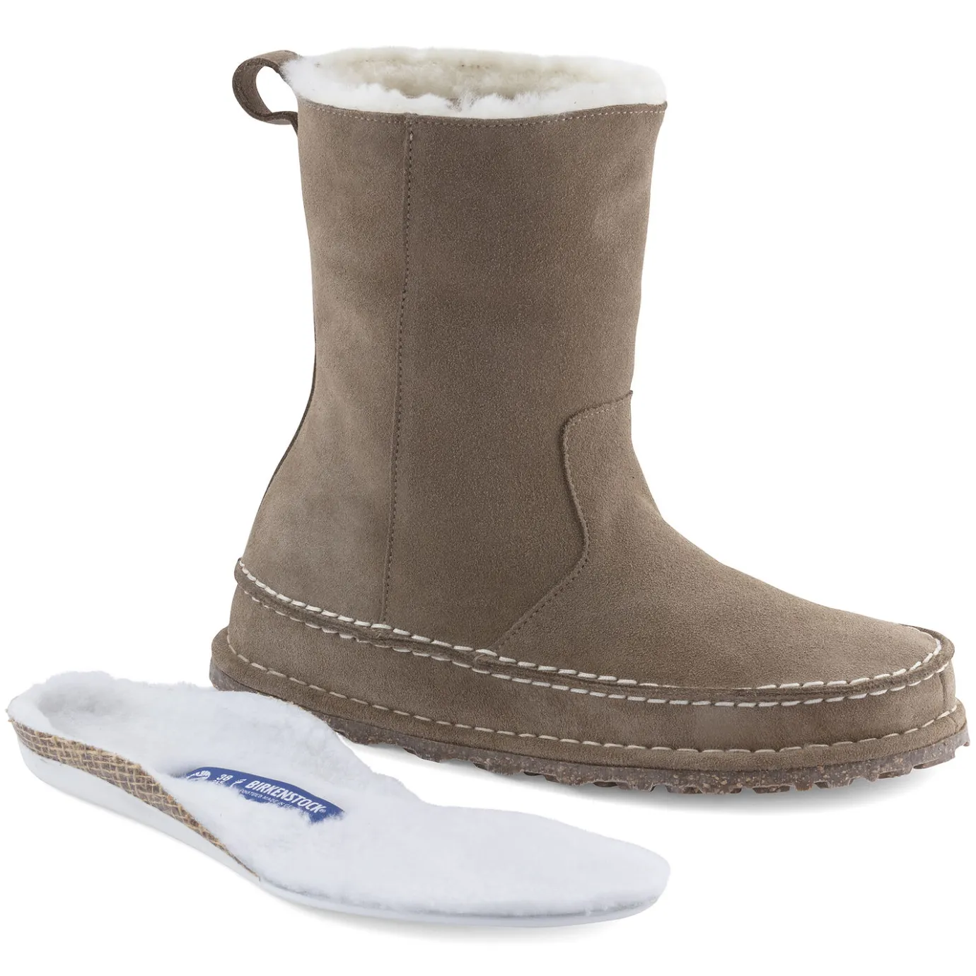 Birkenstock Boots<Lahti Gray Taupe