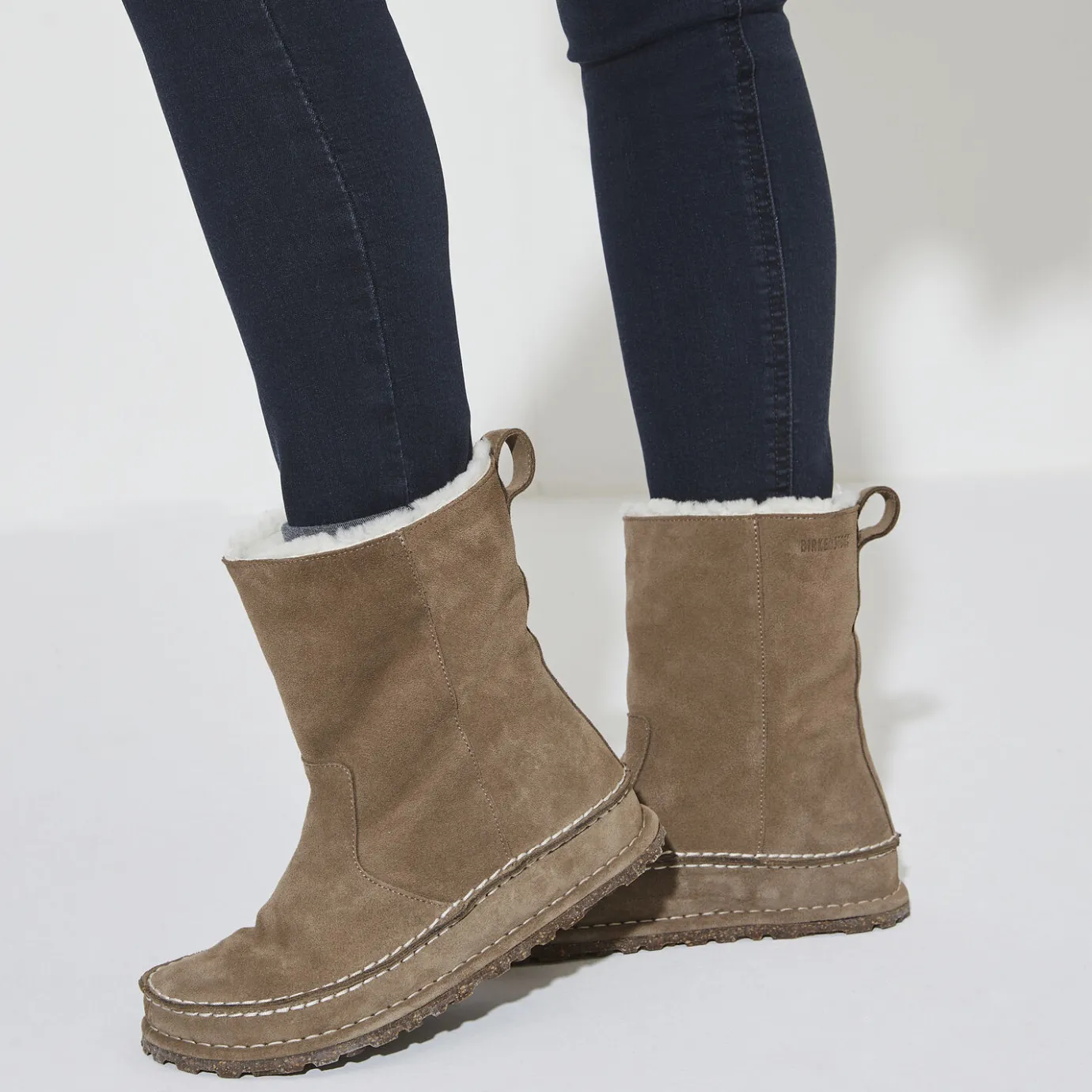 Birkenstock Boots<Lahti Gray Taupe