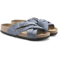 Birkenstock Multi-Strap Sandals<Lugano Dusty Blue