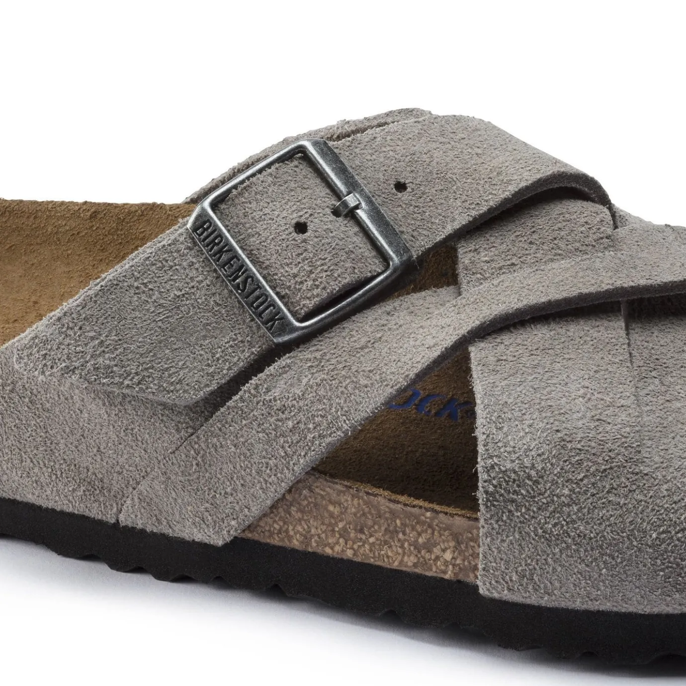 Birkenstock Multi-Strap Sandals<Lugano Soft Footbed Stone Coin