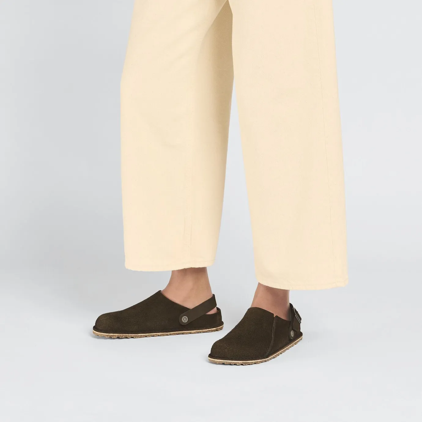 Birkenstock Slippers<Lutry Premium Suede Espresso