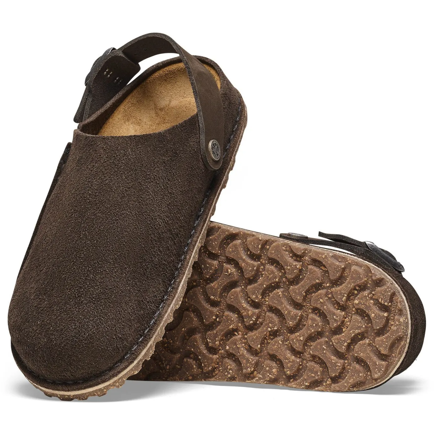 Birkenstock Slippers<Lutry Premium Suede Espresso