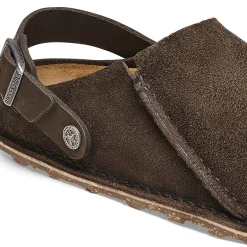 Birkenstock Slippers<Lutry Premium Suede Espresso