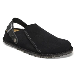 Birkenstock Slippers<Lutry Premium Suede Black