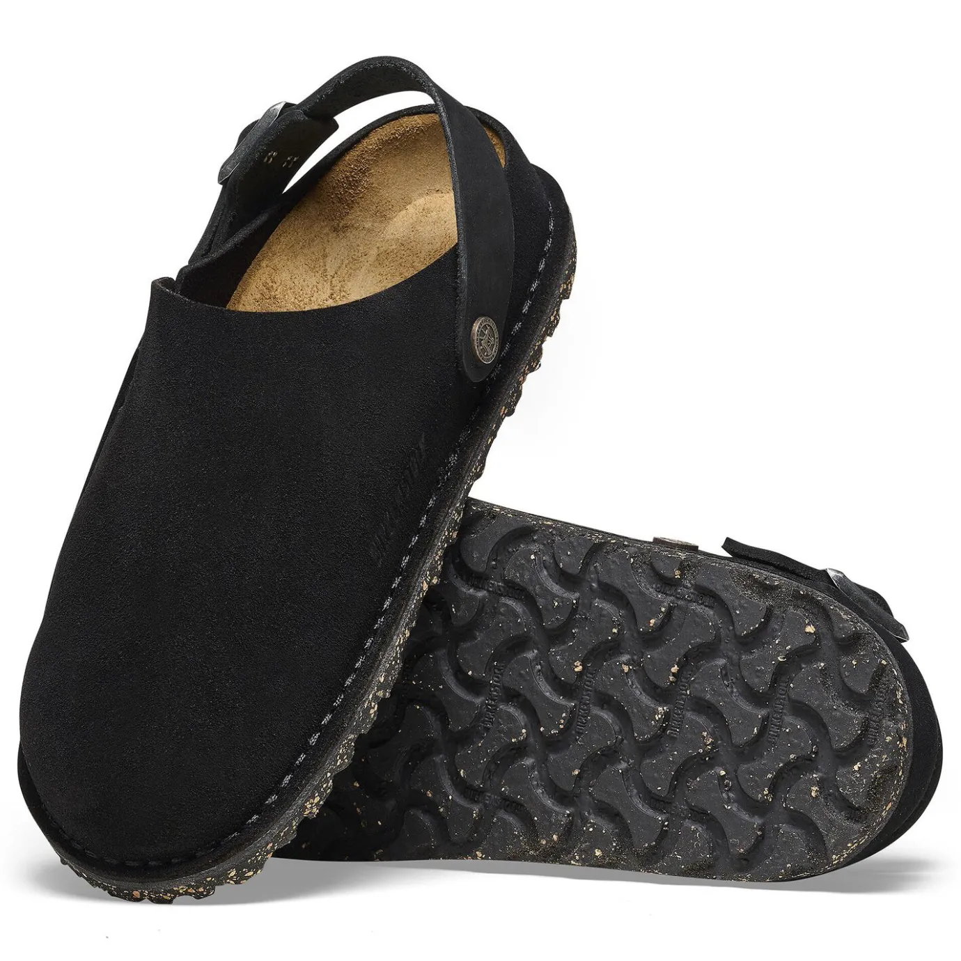 Birkenstock Slippers<Lutry Premium Suede Black