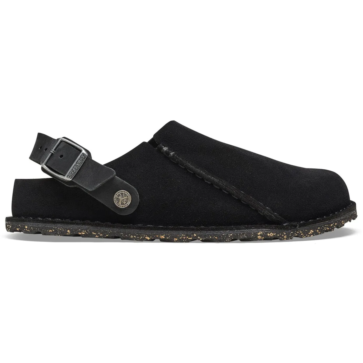 Birkenstock Slippers<Lutry Premium Suede Black