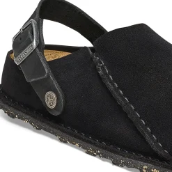 Birkenstock Slippers<Lutry Premium Suede Black