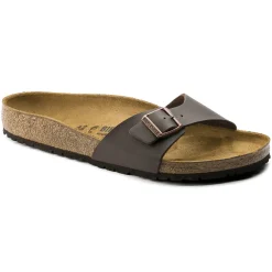 Birkenstock One-Strap Sandals<Madrid Dark Brown