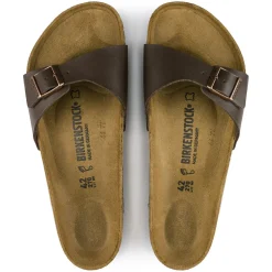 Birkenstock One-Strap Sandals<Madrid Dark Brown