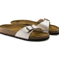 Birkenstock One-Strap Sandals<Madrid Graceful Pearl White