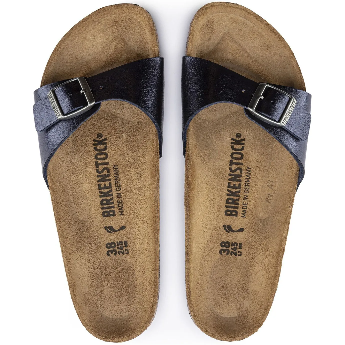 Birkenstock One-Strap Sandals<Madrid Graceful Midnight Blue