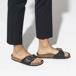 Birkenstock One-Strap Sandals<Madrid Big Buckle Black