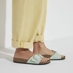 Birkenstock One-Strap Sandals<Madrid Big Buckle Matcha