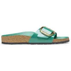 Birkenstock One-Strap Sandals<Madrid Big Buckle High-Shine Digital Green