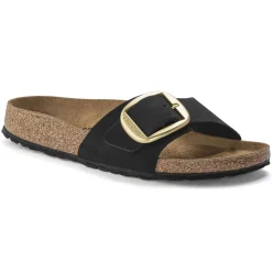 Birkenstock One-Strap Sandals<Madrid Big Buckle Black