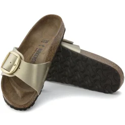 Birkenstock One-Strap Sandals<Madrid Big Buckle Gold