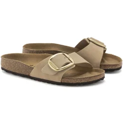 Birkenstock One-Strap Sandals<Madrid Big Buckle Sandcastle