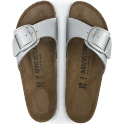 Birkenstock One-Strap Sandals<Madrid Big Buckle Silver