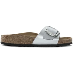 Birkenstock One-Strap Sandals<Madrid Big Buckle Silver