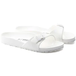 Birkenstock One-Strap Sandals<Madrid Essentials White