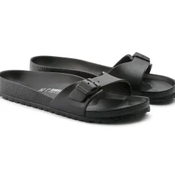 Birkenstock One-Strap Sandals<Madrid Essentials Black