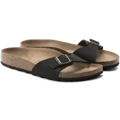 Birkenstock One-Strap Sandals<Madrid Vegan Black