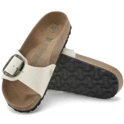 Birkenstock One-Strap Sandals<Madrid Vegan Big Buckle Eggshell