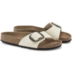 Birkenstock One-Strap Sandals<Madrid Vegan Big Buckle Eggshell
