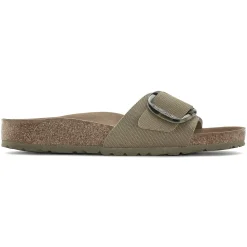 Birkenstock One-Strap Sandals<Madrid Vegan Big Buckle Faded Khaki