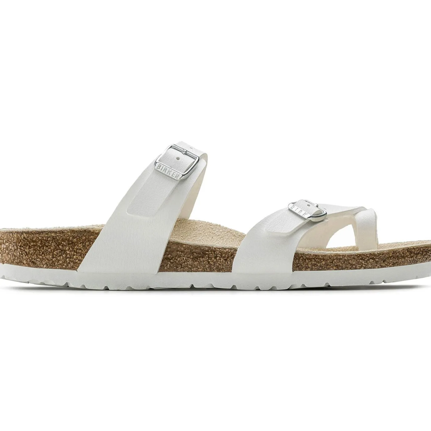 Birkenstock Two-Strap Sandals<Mayari White