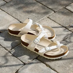 Birkenstock Two-Strap Sandals<Mayari White