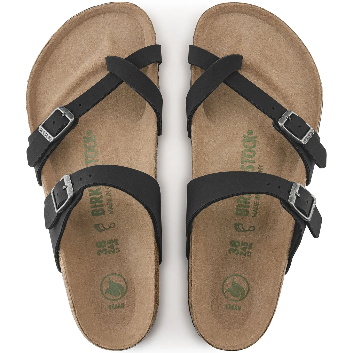 Birkenstock Two-Strap Sandals<Mayari Vegan Black