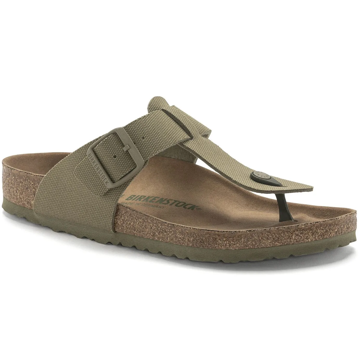 Birkenstock Thong Sandals<Medina Vegan Faded Khaki