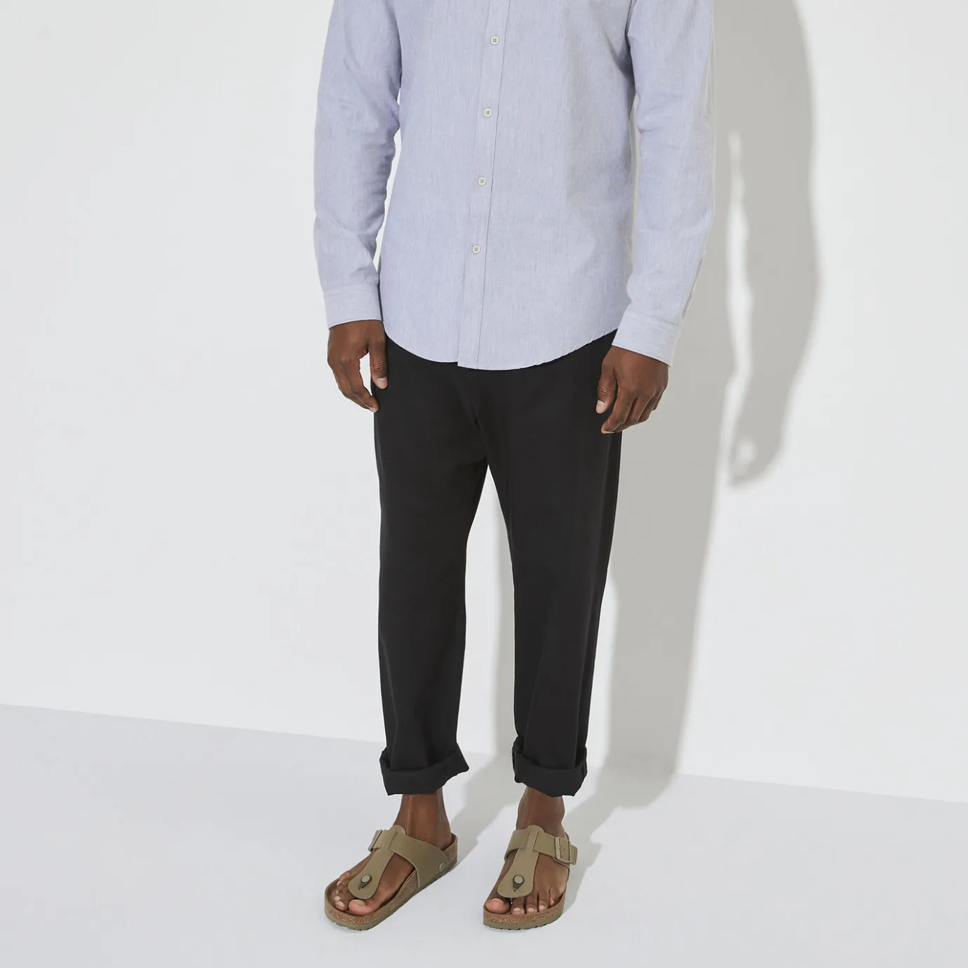 Birkenstock Thong Sandals<Medina Vegan Faded Khaki