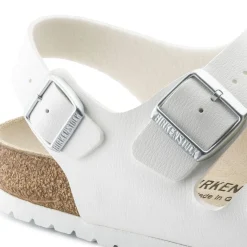 Birkenstock Multi-Strap Sandals<Milano White