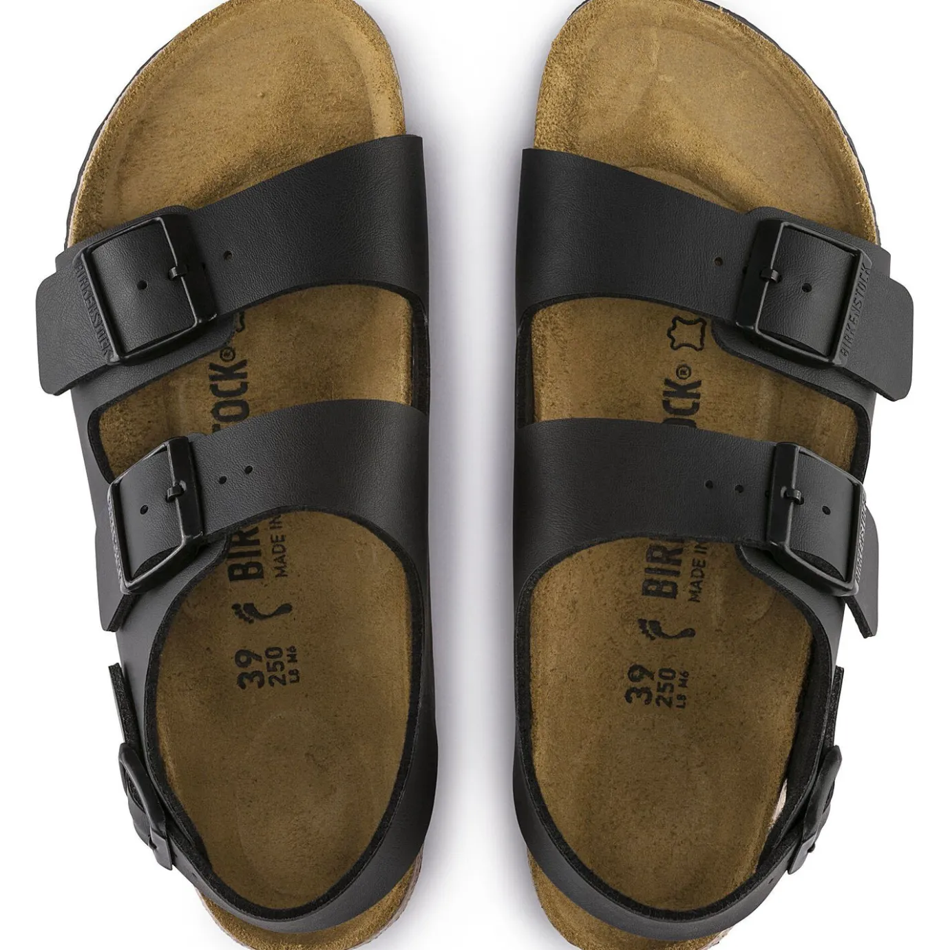 Birkenstock Multi-Strap Sandals<Milano Black
