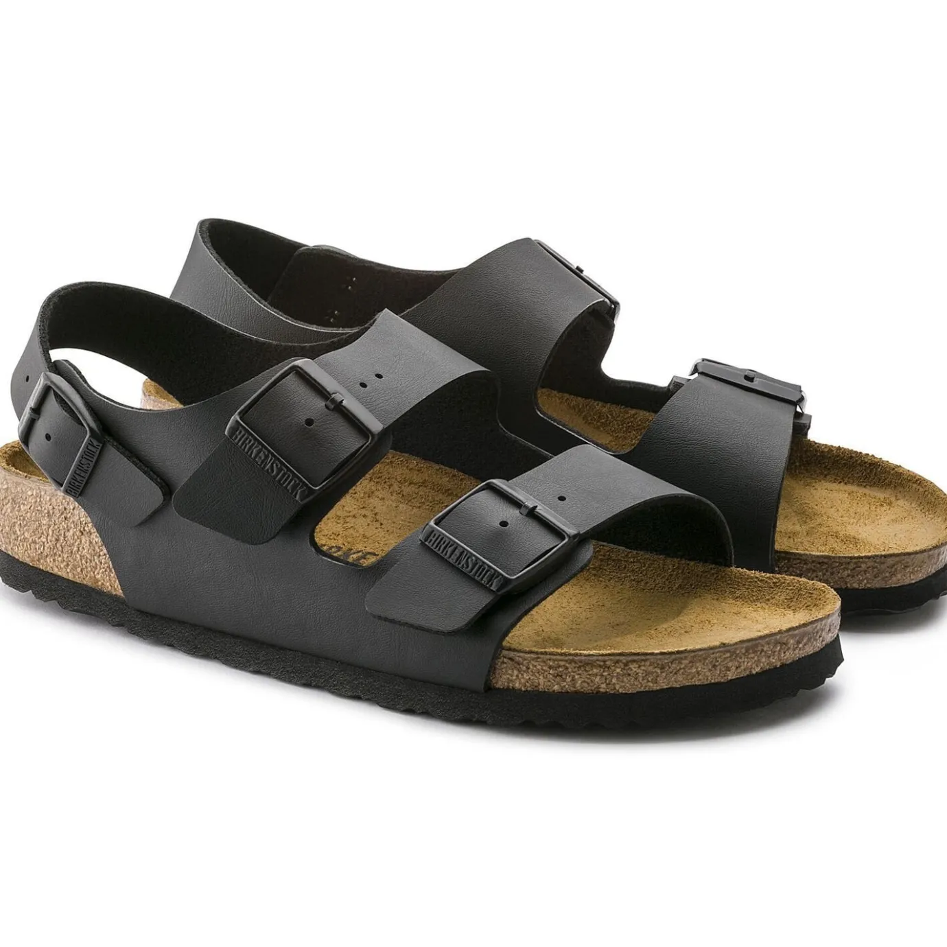 Birkenstock Multi-Strap Sandals<Milano Black