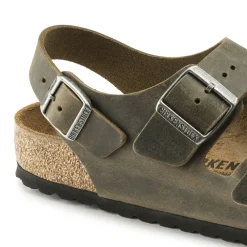 Birkenstock Multi-Strap Sandals<Milano Faded Khaki
